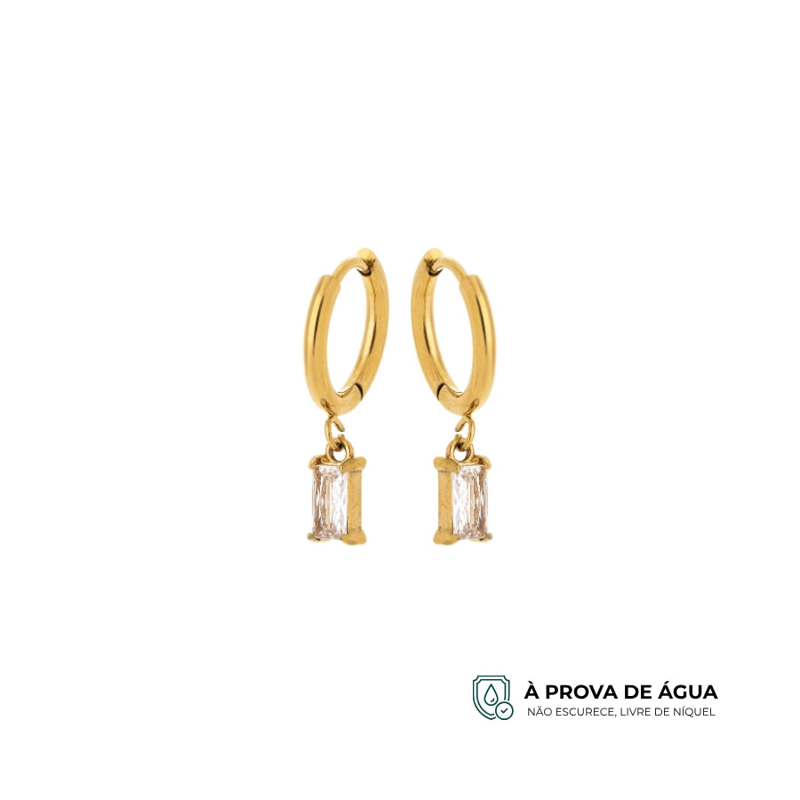 Argolinha Alice - Banhado em Ouro 18k