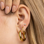 Argolinha Alice - Banhado em Ouro 18k