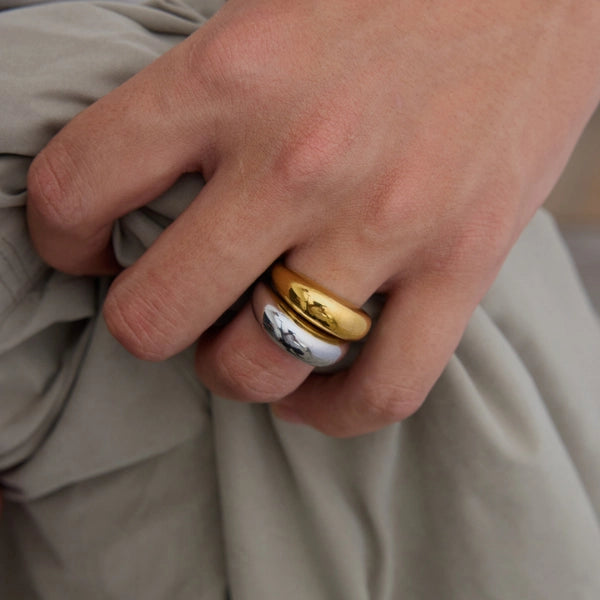 Anel Odessa - Prateado