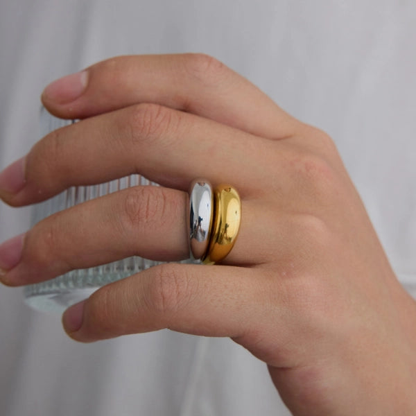 Anel Odessa - Banhado em Ouro 18k