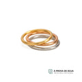 Trio de Anel Fio - Mix de Cores