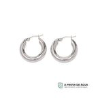 Argola Odessa - Prateada