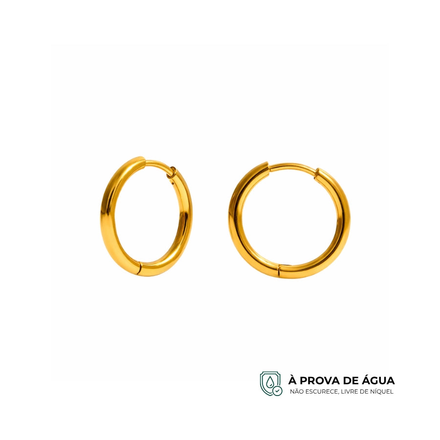 Argolinha Essencial - Banhada em Ouro 18k