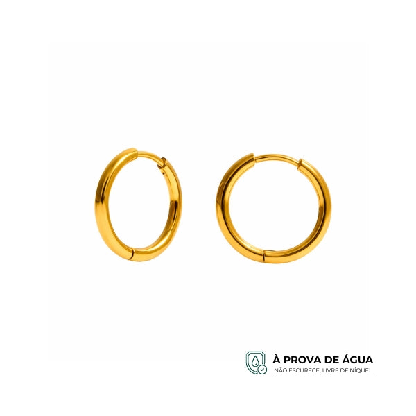 Argolinha Essencial - Banhada em Ouro 18k