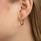 Trio de Argolinhas Essenciais - Banhado a Ouro 18k