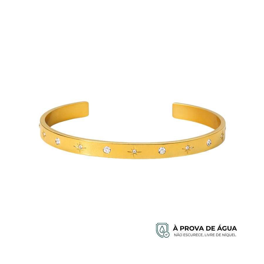 Bracelete Shine - Banhado em Ouro 18k