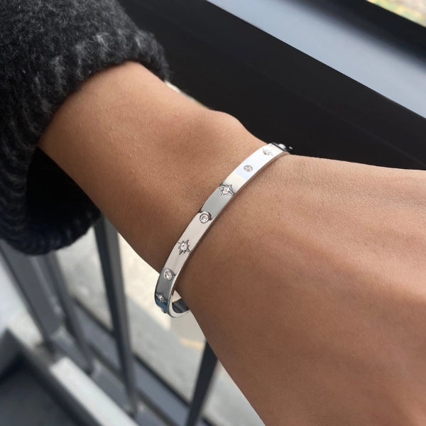 Bracelete Shine - Prateado