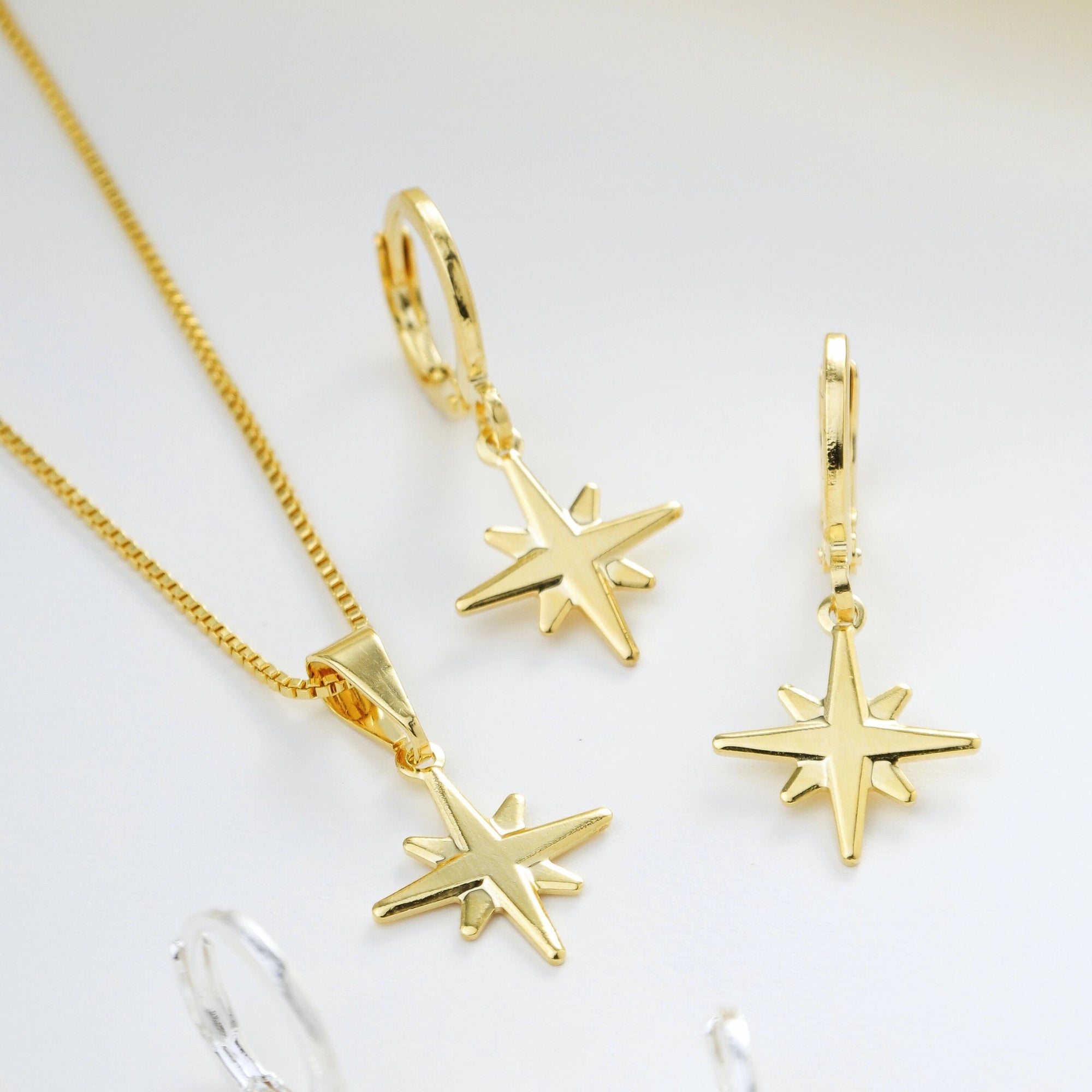 Conjunto Sparkle Banho de Ouro