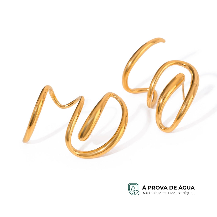 Brinco Urban - Banhado em Ouro 18k