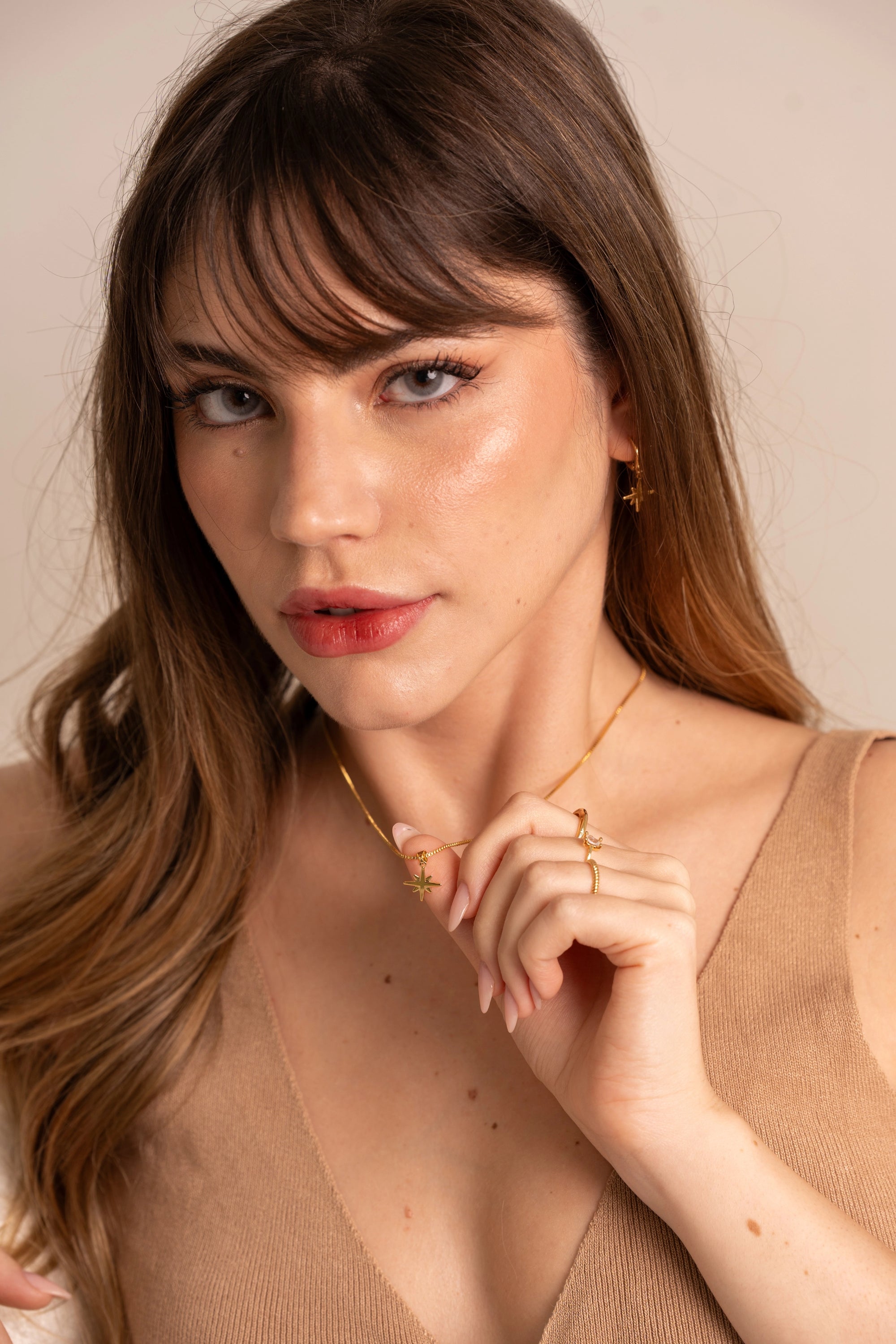 Conjunto Sparkle Banho de Ouro
