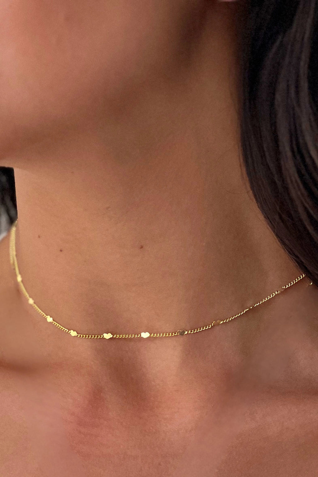 Choker Mini Corações
